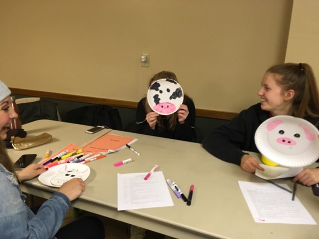 Preparation for a Reader's Theater Performance